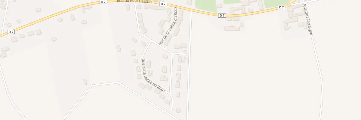 Plan du 41 Rue de la Vallée du Roux à Marcilly-le-Hayer