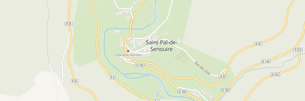 Plan du 1 Rue du Charron à Saint-Pal-de-Senouire