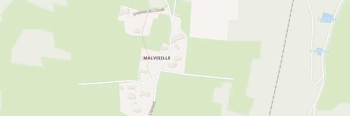 Plan du 5027 Malvieille à Chambon-sur-Dolore