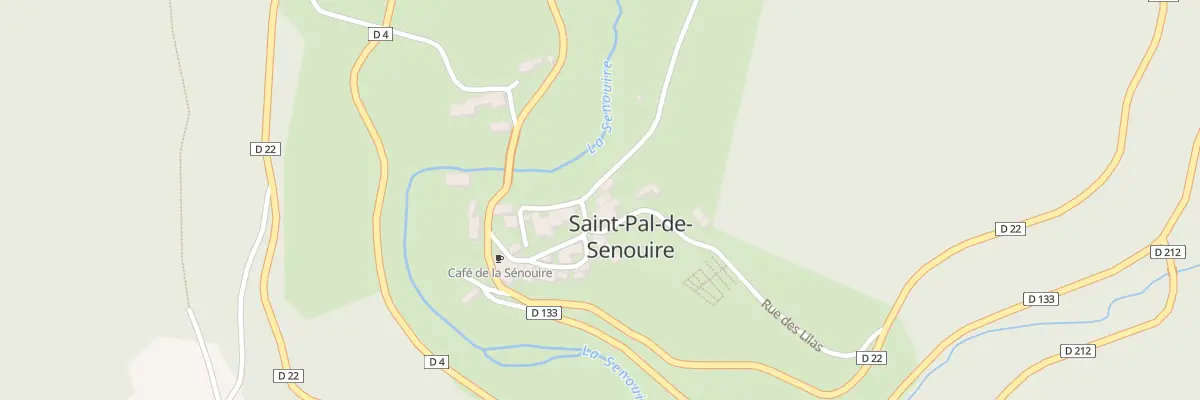 Plan du 8 Pl de l’Église à Saint-Pal-de-Senouire