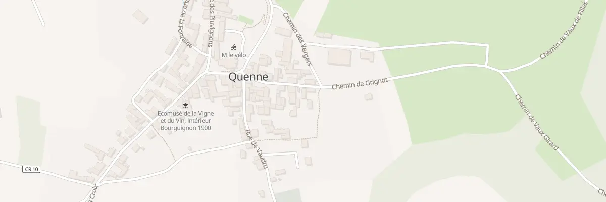 Plan du 12 Rue du Château à Quenne