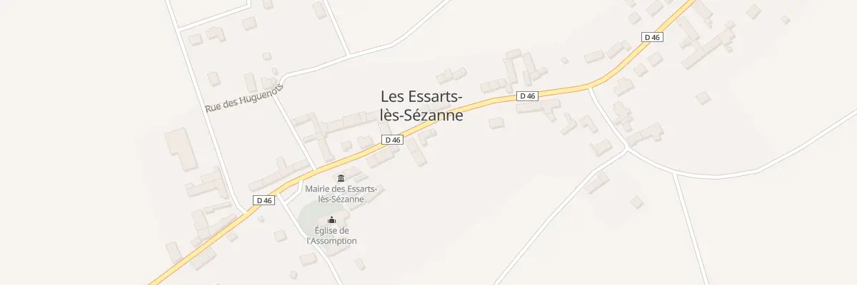 Plan du 30 Grande Rue aux Essarts-lès-Sézanne