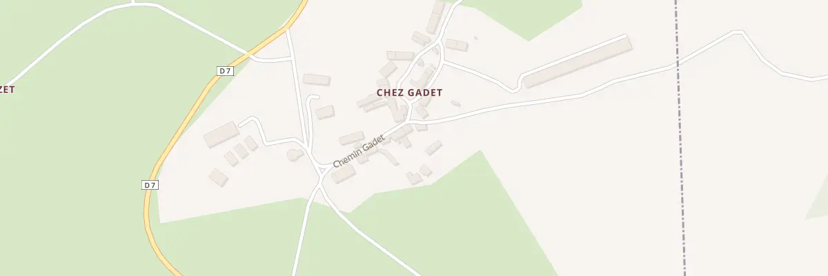 Plan du 14 Che Gadet à Isserpent