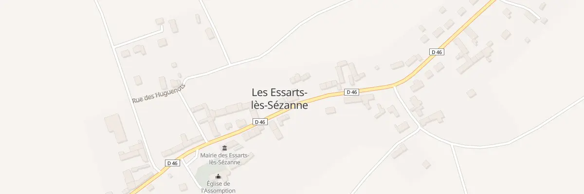 Plan du 35 Rue Grande Rue aux Essarts-lès-Sézanne