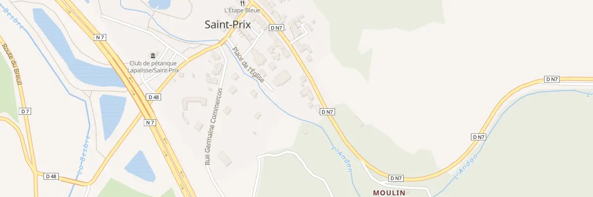 Plan du 42 Rue de la Mairie à Saint-Prix