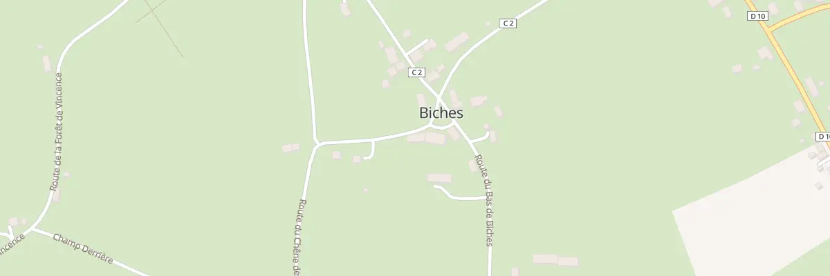 Plan du 180 Le Bourg à Biches