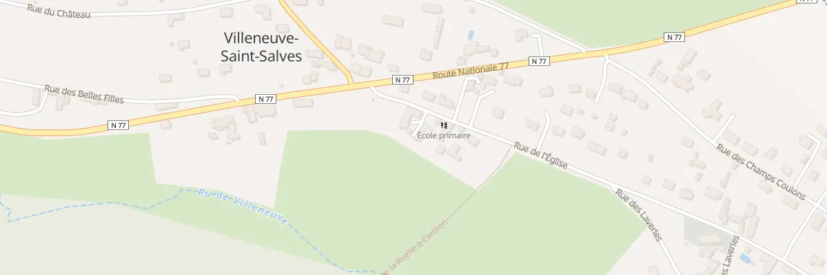 Plan du 6 Rue de l’Eglise à Villeneuve-Saint-Salves