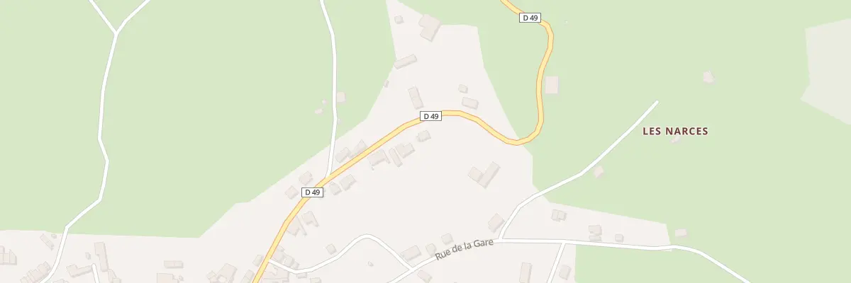 Plan du 34 Rue Jean Baptiste Rousseau à Ferrières-sur-Sichon
