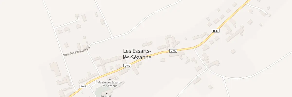 Plan du 37 Rue Grande Rue aux Essarts-lès-Sézanne