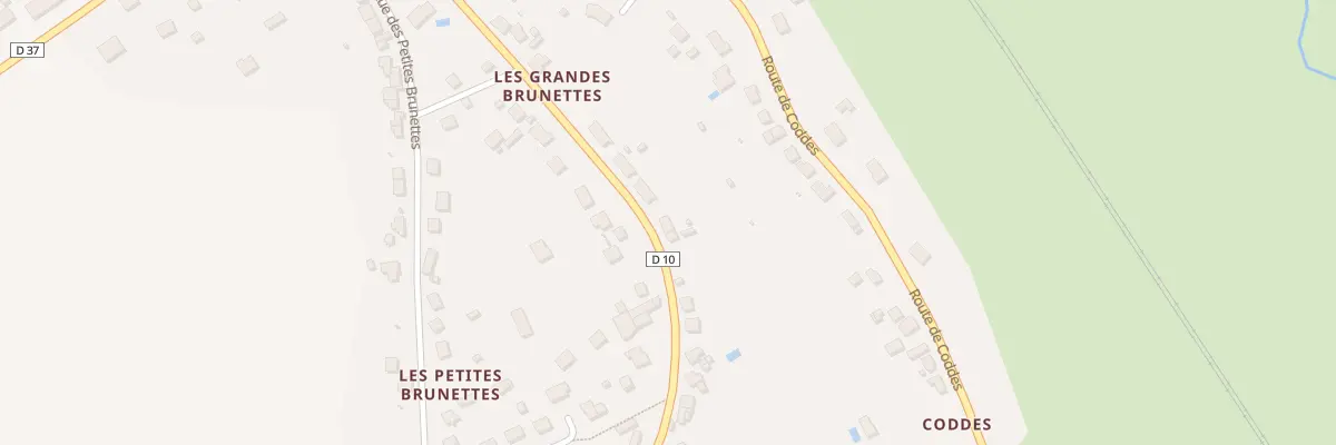 Plan du 19 Rue des Grandes Brunettes à Cercy-la-Tour
