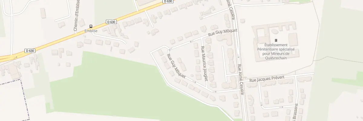 Plan du 3 Rue Guy Mocquet à Quiévrechain