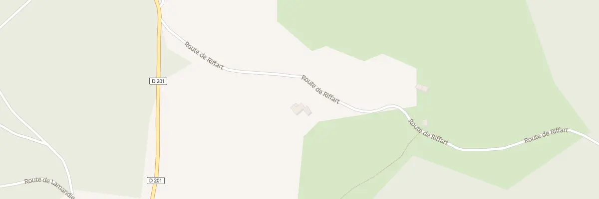 Plan du 284 Rte de Riffart à Connangles