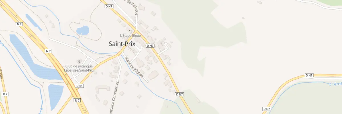 Plan du 35 Rue de la Mairie à Saint-Prix