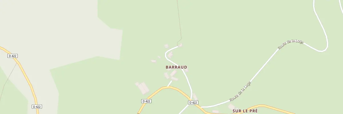 Plan du 5084 Barraud à La Guillermie