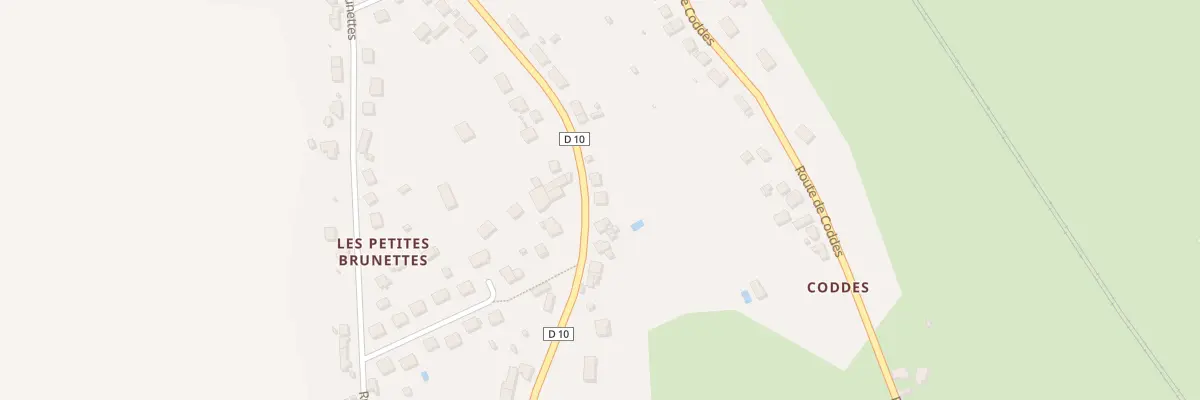 Plan du 25 Rue des Grandes Brunettes à Cercy-la-Tour