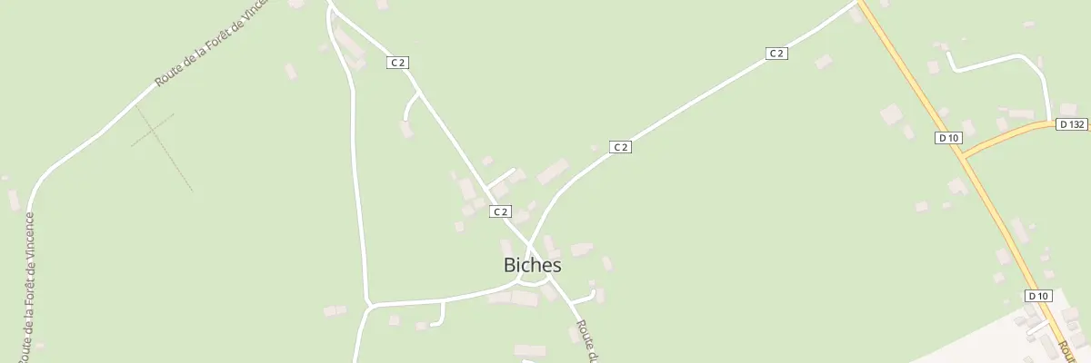 Plan du 190 Le Bourg à Biches