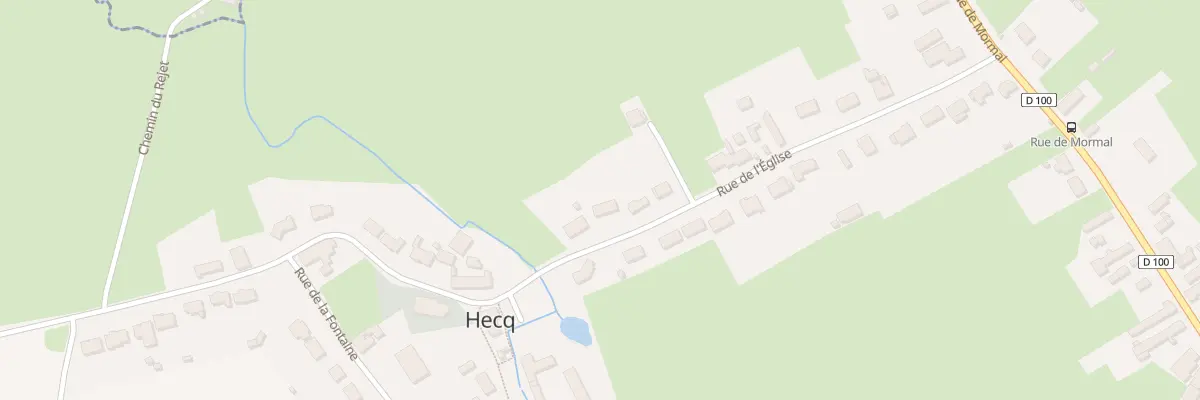 Plan du 275 Rue de l’Eglise à Hecq