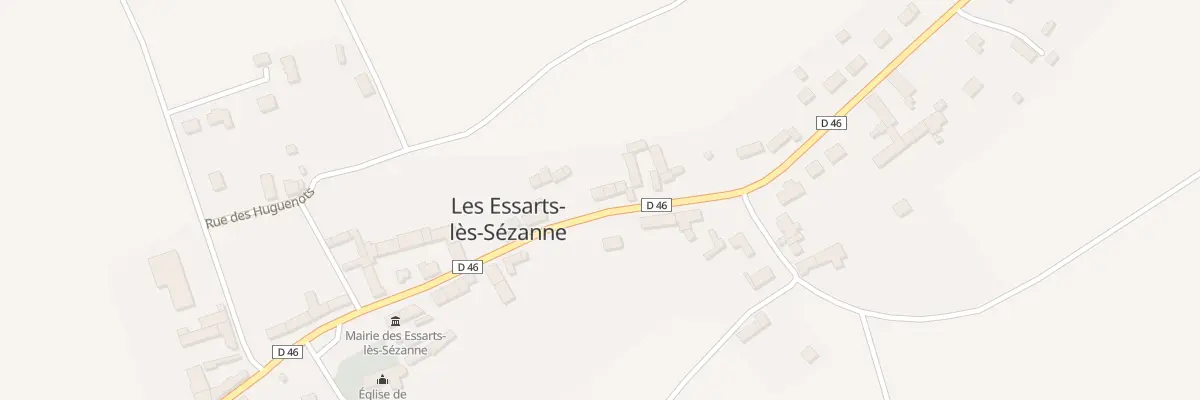 Plan du 39 Rue Grande Rue aux Essarts-lès-Sézanne