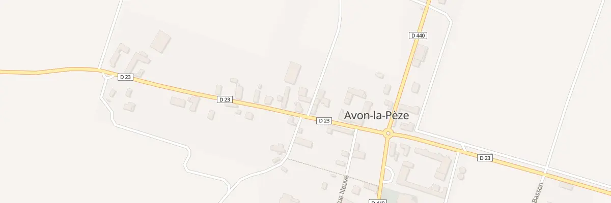 Plan du 8 Rue Pierre aux Gres à Avon-la-Pèze