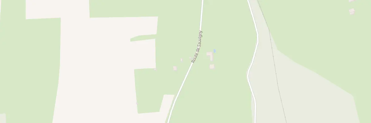 Plan du 2 Rte de Sauvigny à Dirol
