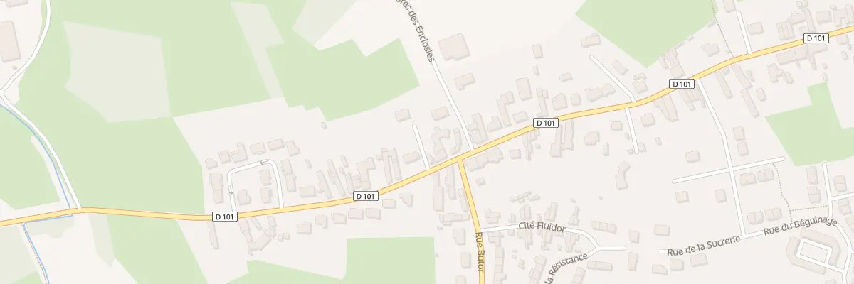 Plan du 44 Rue du Commandant O’Reilly à Crespin