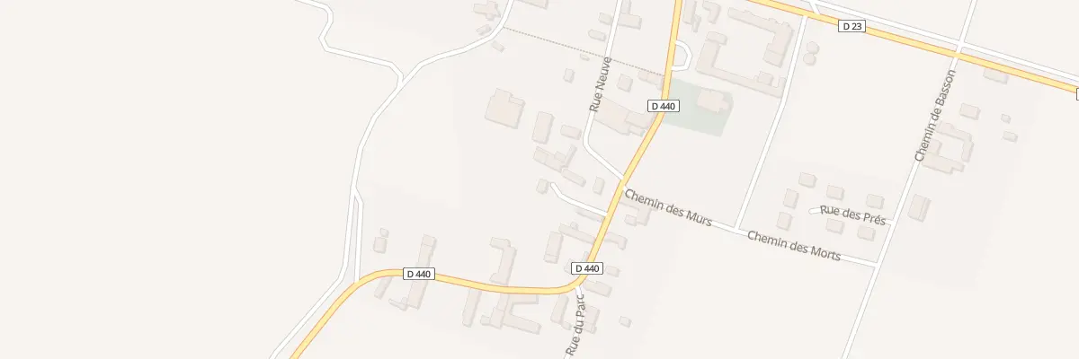 Plan du 8 Rue de la Libération à Avon-la-Pèze