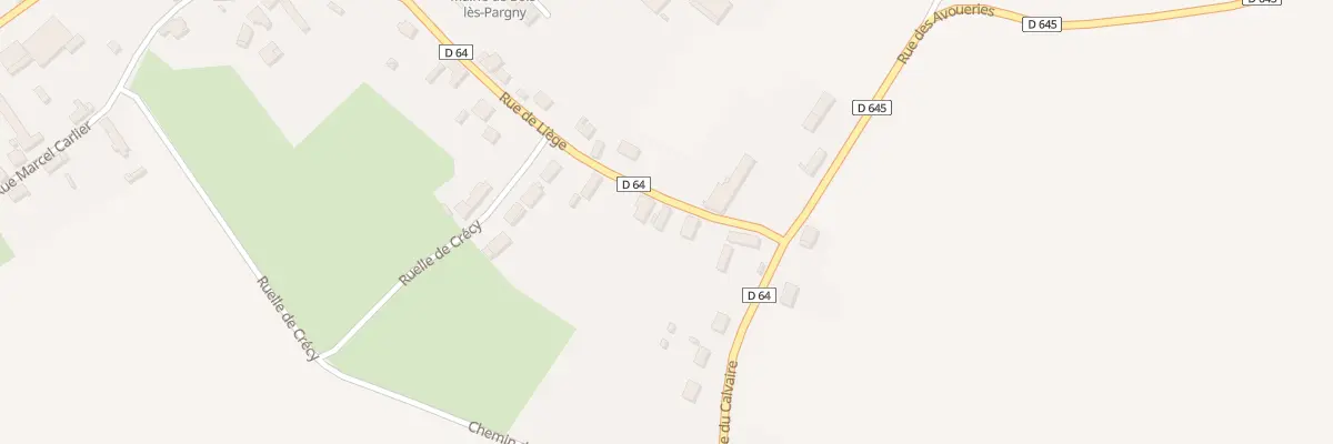 Plan du 20 Rue de Liège à Bois-lès-Pargny