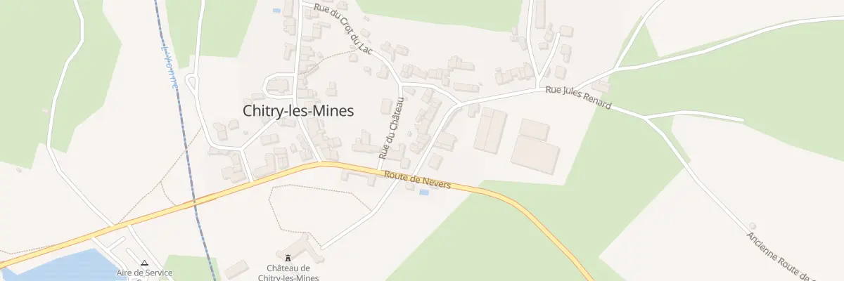 Plan du 5A Rue Jules Renard à Chitry-les-Mines