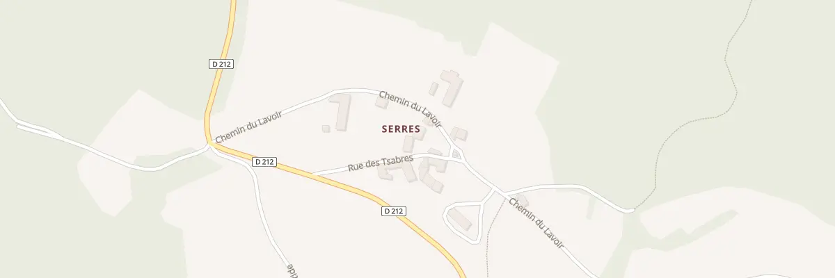 Plan du 80A Serres à Saint-Pal-de-Senouire