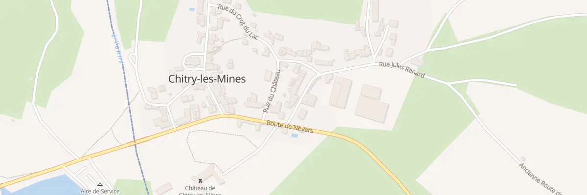 Plan du 5 Rue Jules Renard à Chitry-les-Mines