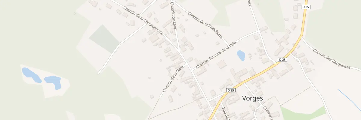 Plan du 17 Av de Vincennes à Vorges