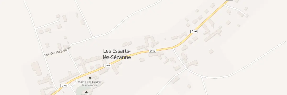 Plan du 41 Rue Grande Rue aux Essarts-lès-Sézanne