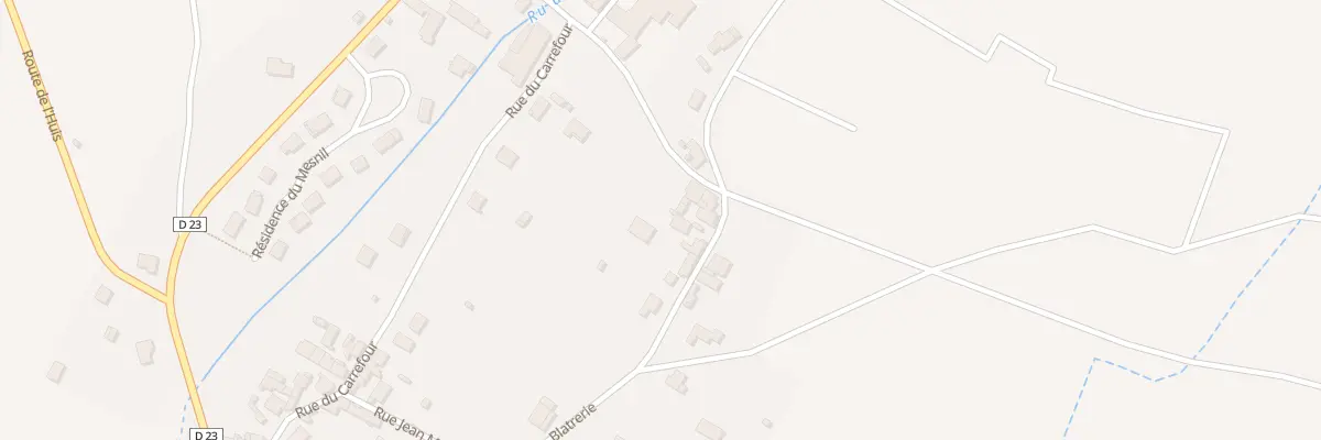 Plan du 23 Rue de la Blatrerie au Breuil