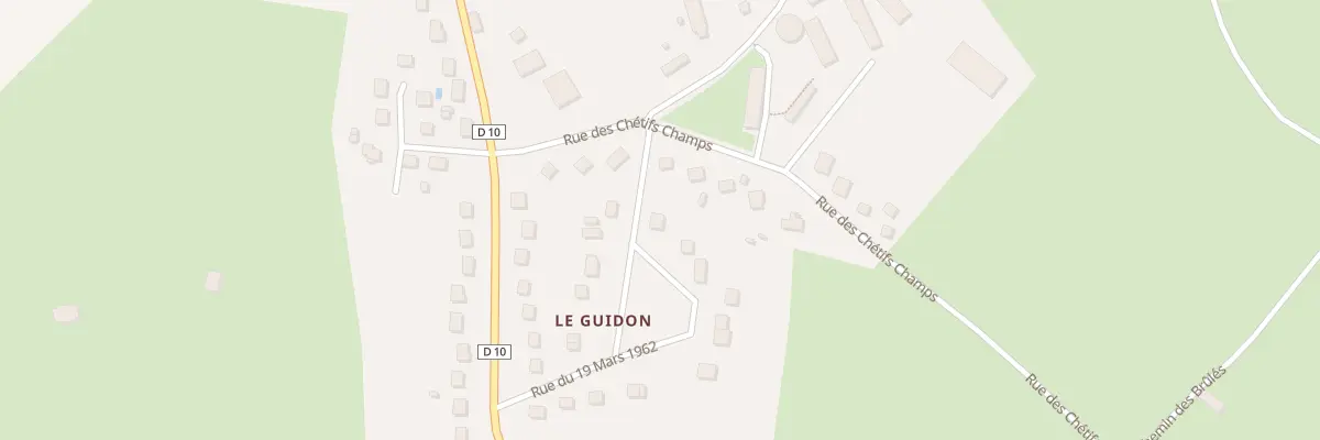 Plan du 9 Rue du 19 Mars 1962 à Cercy-la-Tour