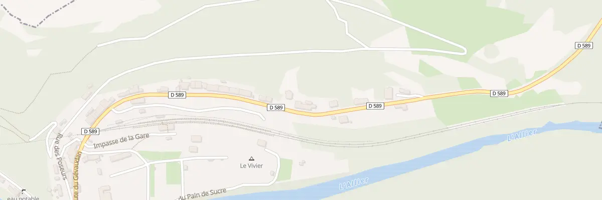 Plan du 5131 Le Vivier à Monistrol-d’Allier