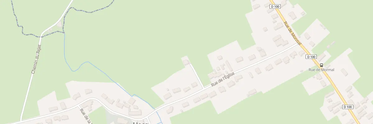 Plan du 341 Rue de l’Eglise à Hecq