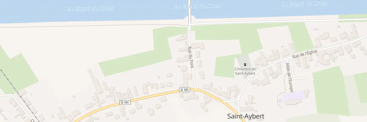 Plan du 2 Rue du Pont à Saint-Aybert