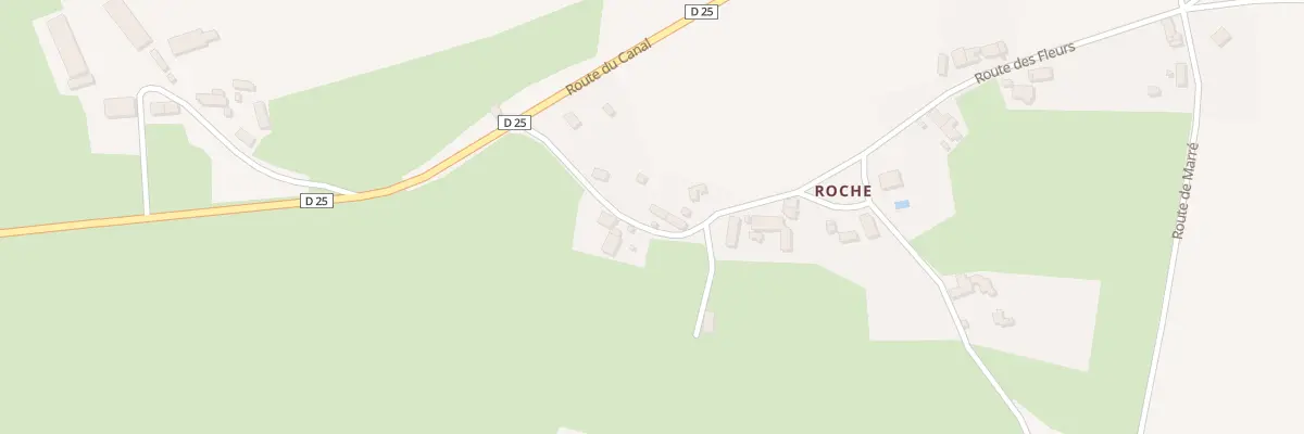 Plan du 100 Roche à Achun