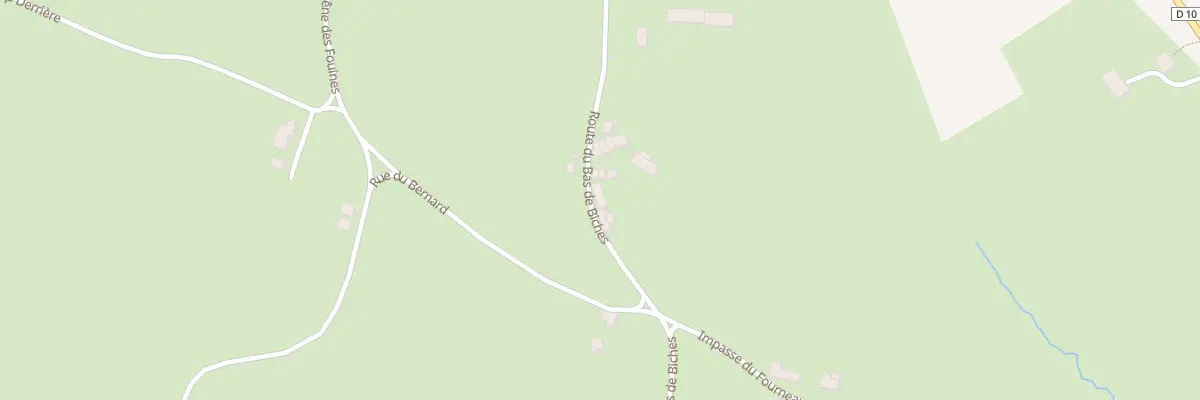 Plan du 200 Bourg Guerreau à Biches