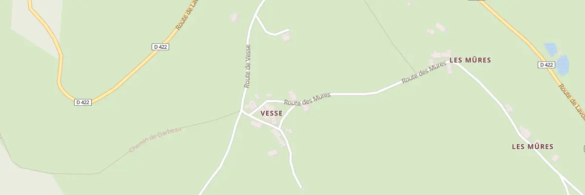 Plan du 5068 Vesse à La Guillermie