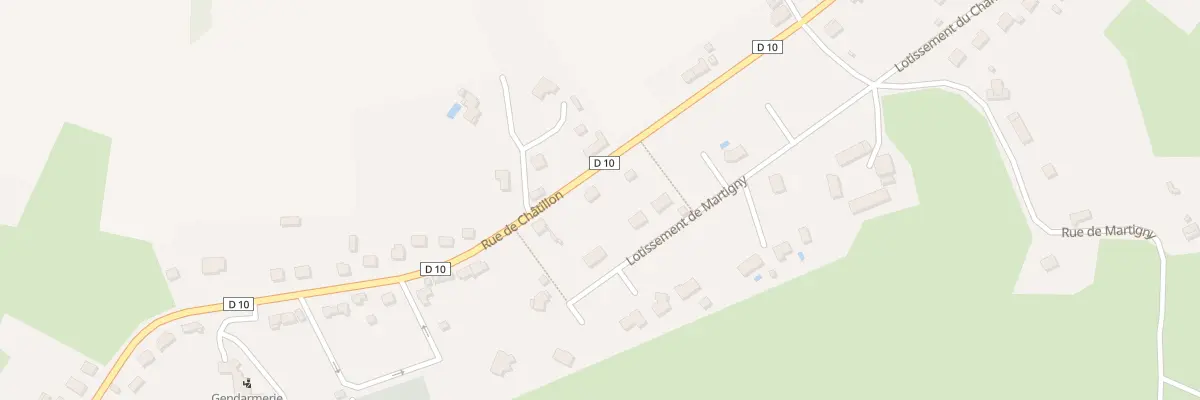 Plan du 44 Rue de Châtillon à Cercy-la-Tour