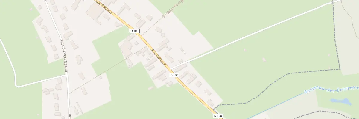 Plan du 45 Rue Pasteur à Englefontaine