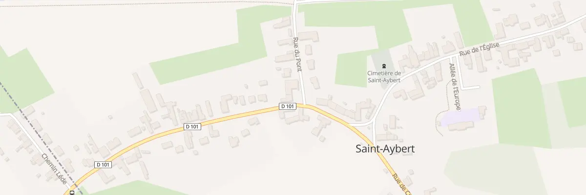 Plan du 37 Rue de Thivencelle à Saint-Aybert
