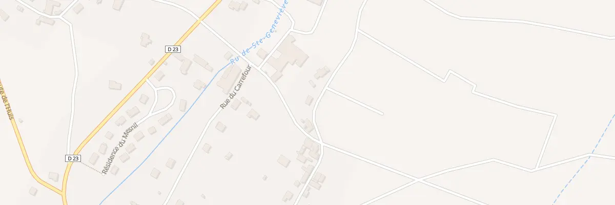 Plan du 1 Rue du Chemin Blanc au Breuil