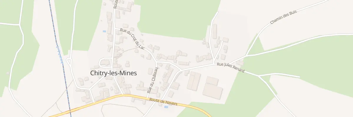 Plan du 35 Le Bourg à Chitry-les-Mines
