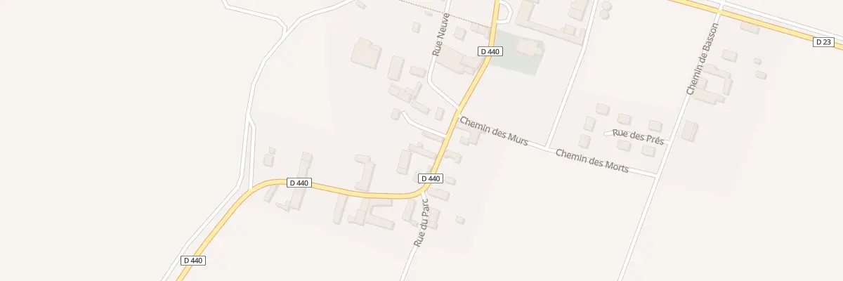 Plan du 10 Rue de la Libération à Avon-la-Pèze