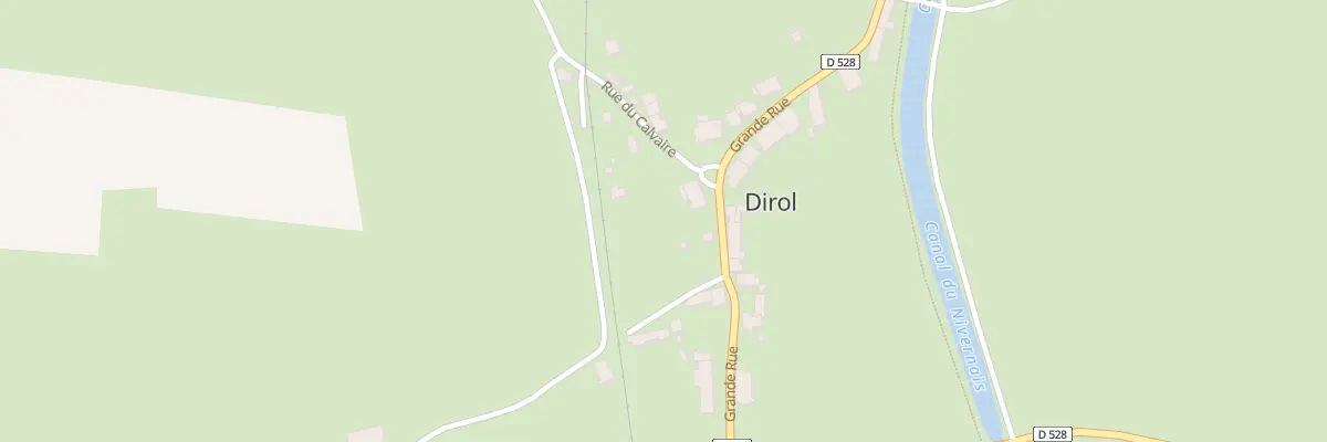 Plan du 66 Le Bourg à Dirol