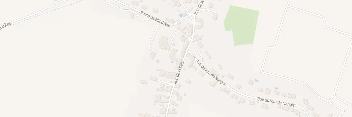 Plan du 13 Rue de la Salle à Quenne