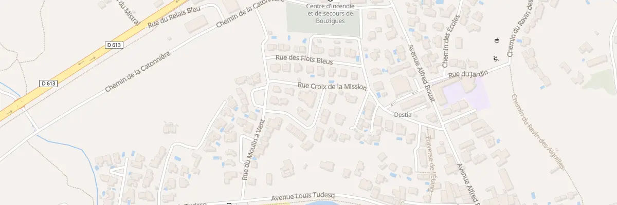 Plan du 7B Rue Croix de la Mission à Bouzigues
