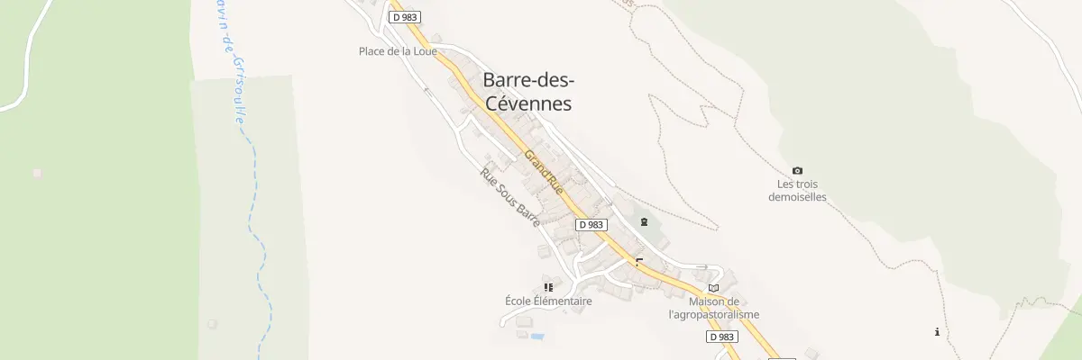 Plan du 5067 Rue Principale à Barre-des-Cévennes